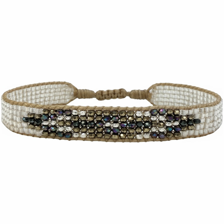 Bracciale filo e perline