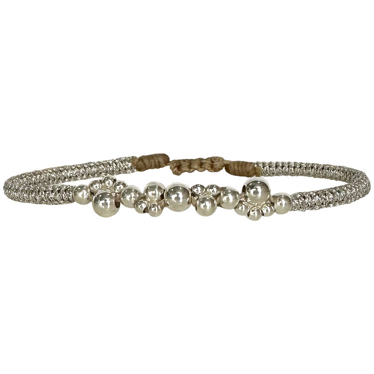 Bracciale filo e perline