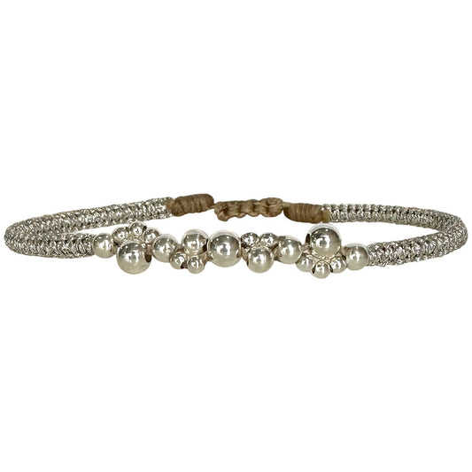Bracciale filo e perline