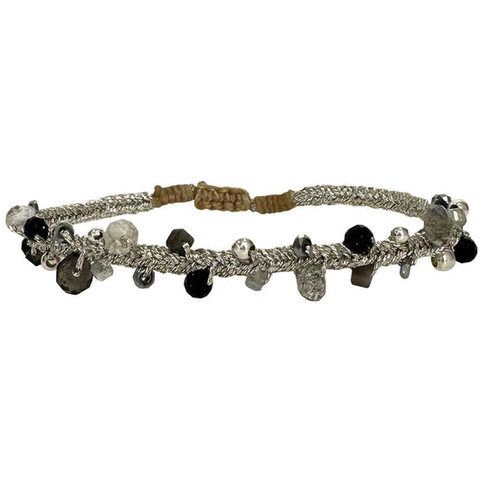 Bracciale filo e perline