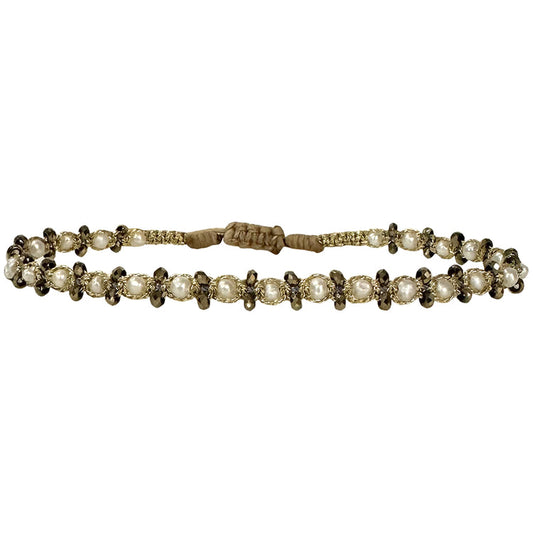 Bracciale filo e perline