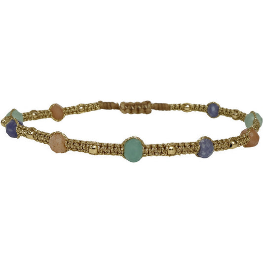 Bracciale filo e perline