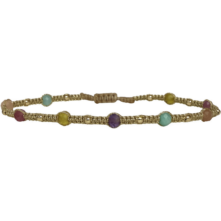 Bracciale filo e perline