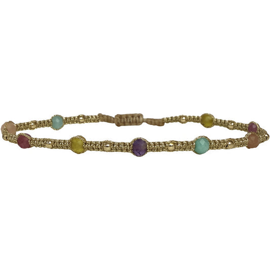 Bracciale filo e perline