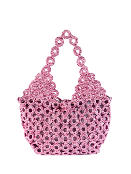 Crochet M, Purple Pastel