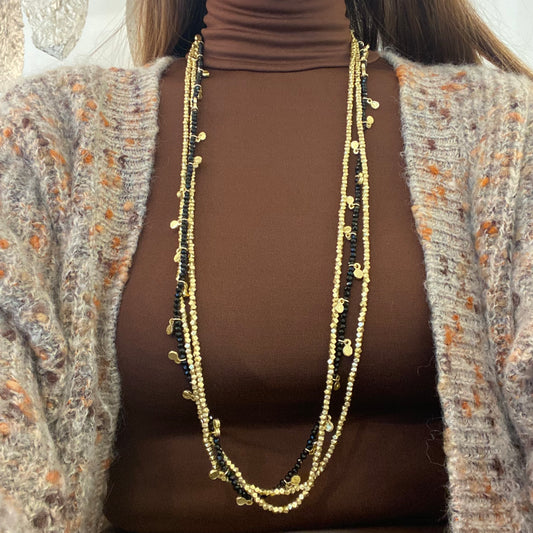 Girocollo Metallo Glass