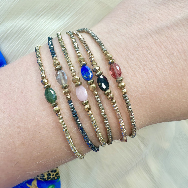 Bracciale con perline