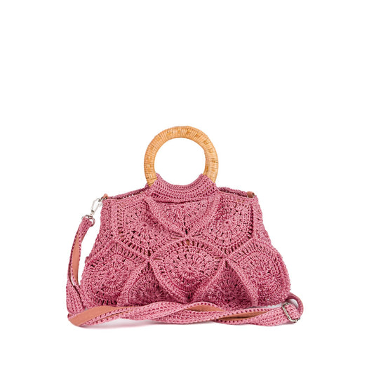 Flower Bag Unicolor Small, Wine