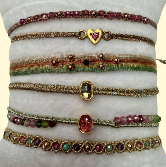 Bracciale con perline