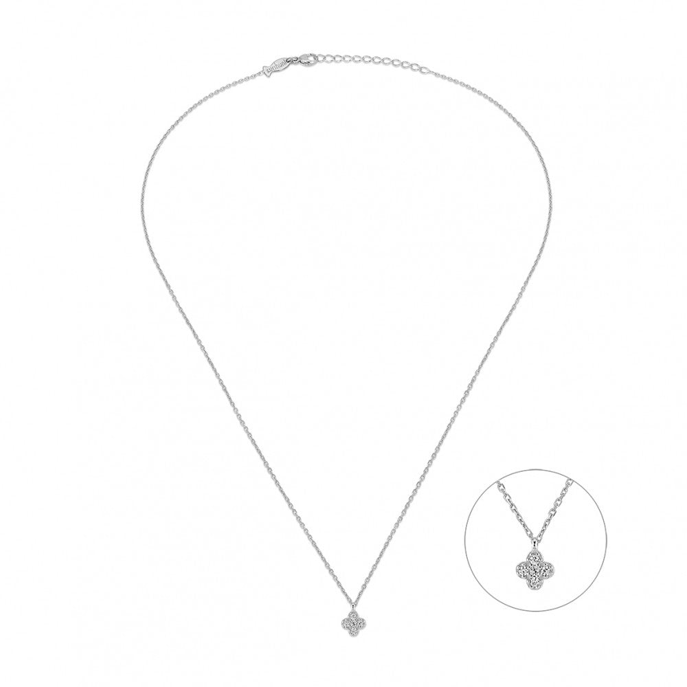 girocollo lucky lover bianco