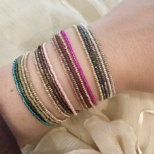 Bracciale con perline