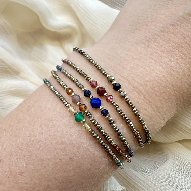 Bracciale con perline