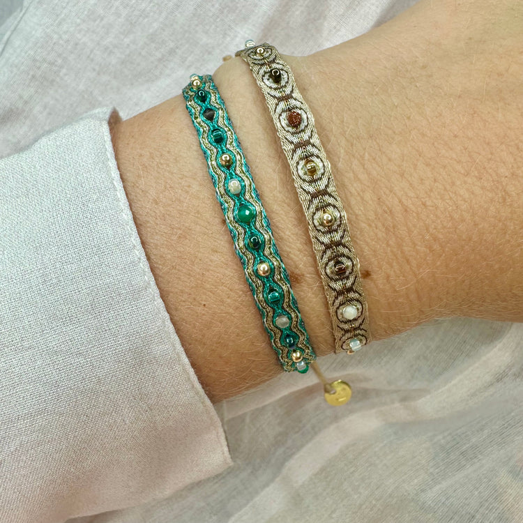 Bracciale Filo e Perline