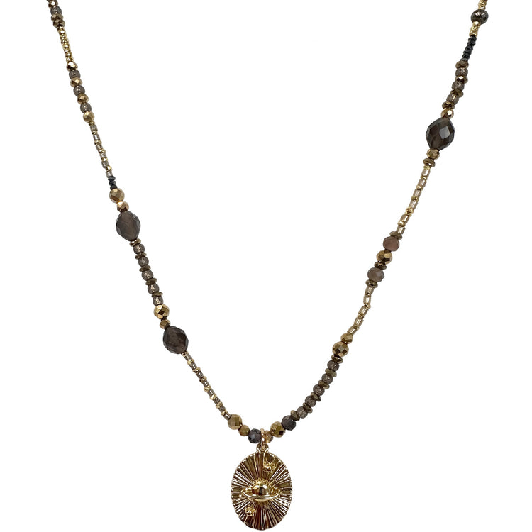 Collana con perline