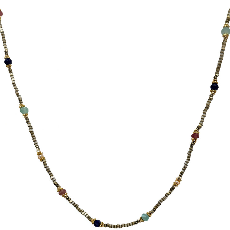 Collana con perline