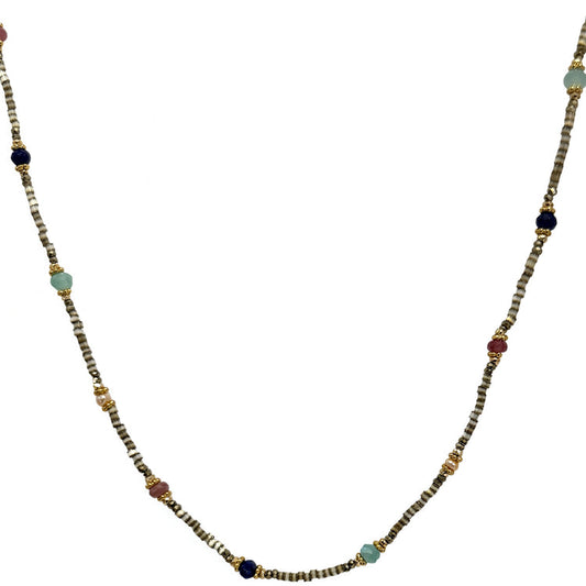 Collana con perline