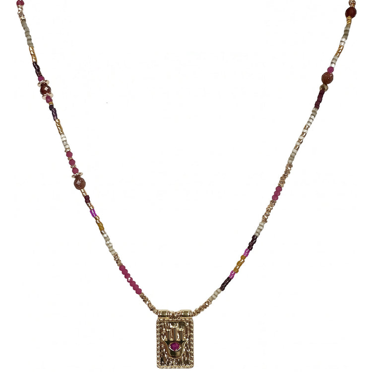Collana con perline
