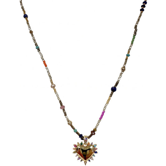 Collana con perline