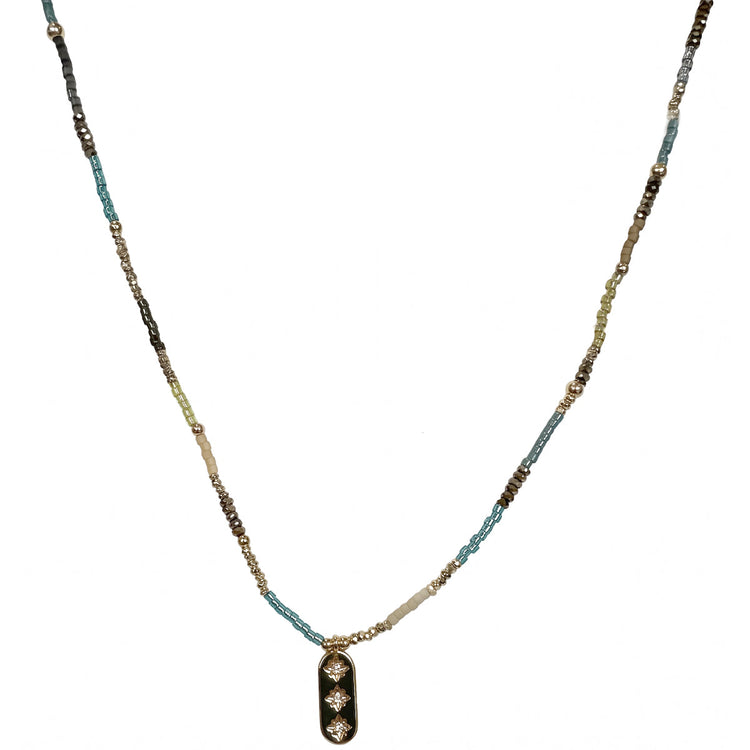 Collana con perline