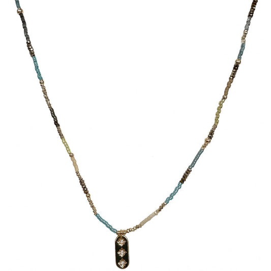 Collana con perline