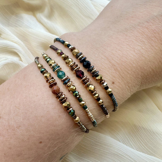 Bracciale con perline