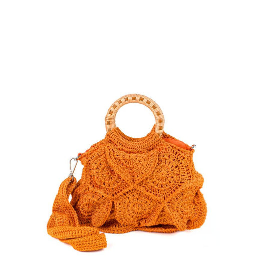 Flower Bag Unicolor Small, Ochre