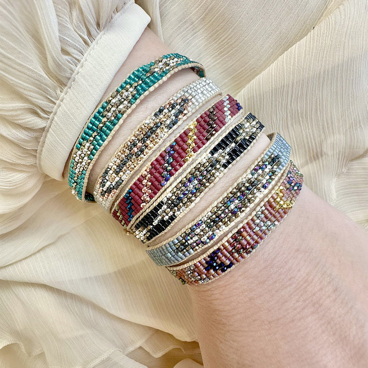 Bracciale con perline