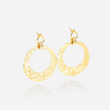 Orecchini Sanaa Effetto Martellato