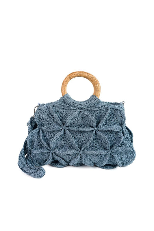 Flower Bag Unicolor, Sky Blue