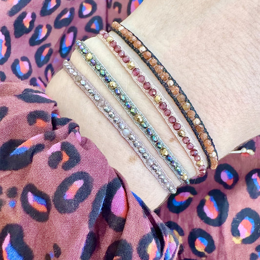 Bracciale con perline