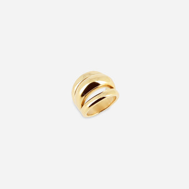 anello kama yellow gold