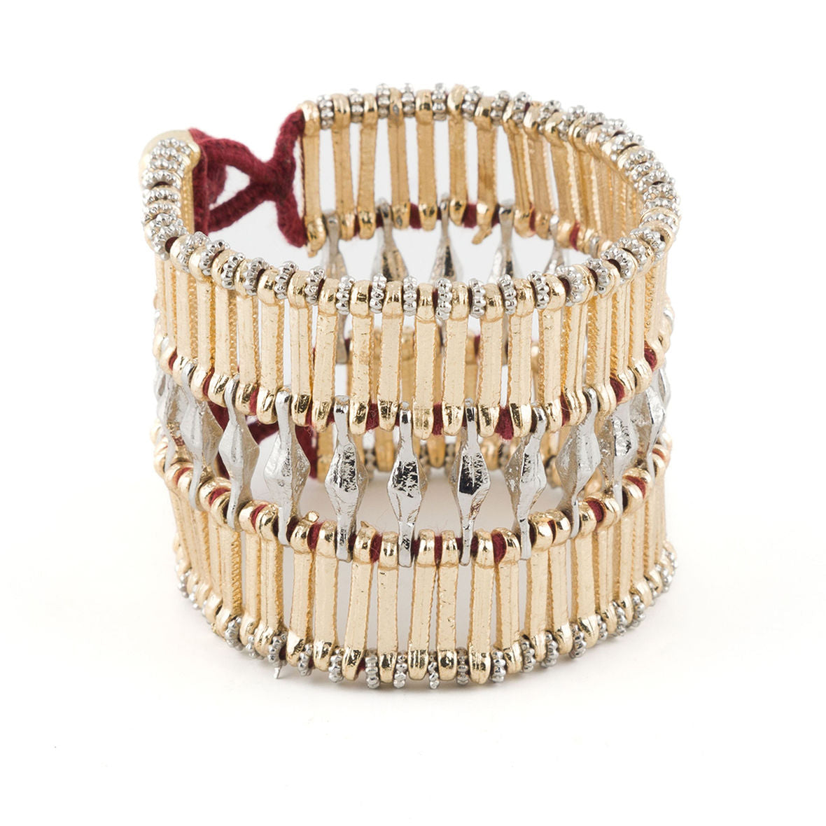 Bracciale a Fascia Alta in Metallo