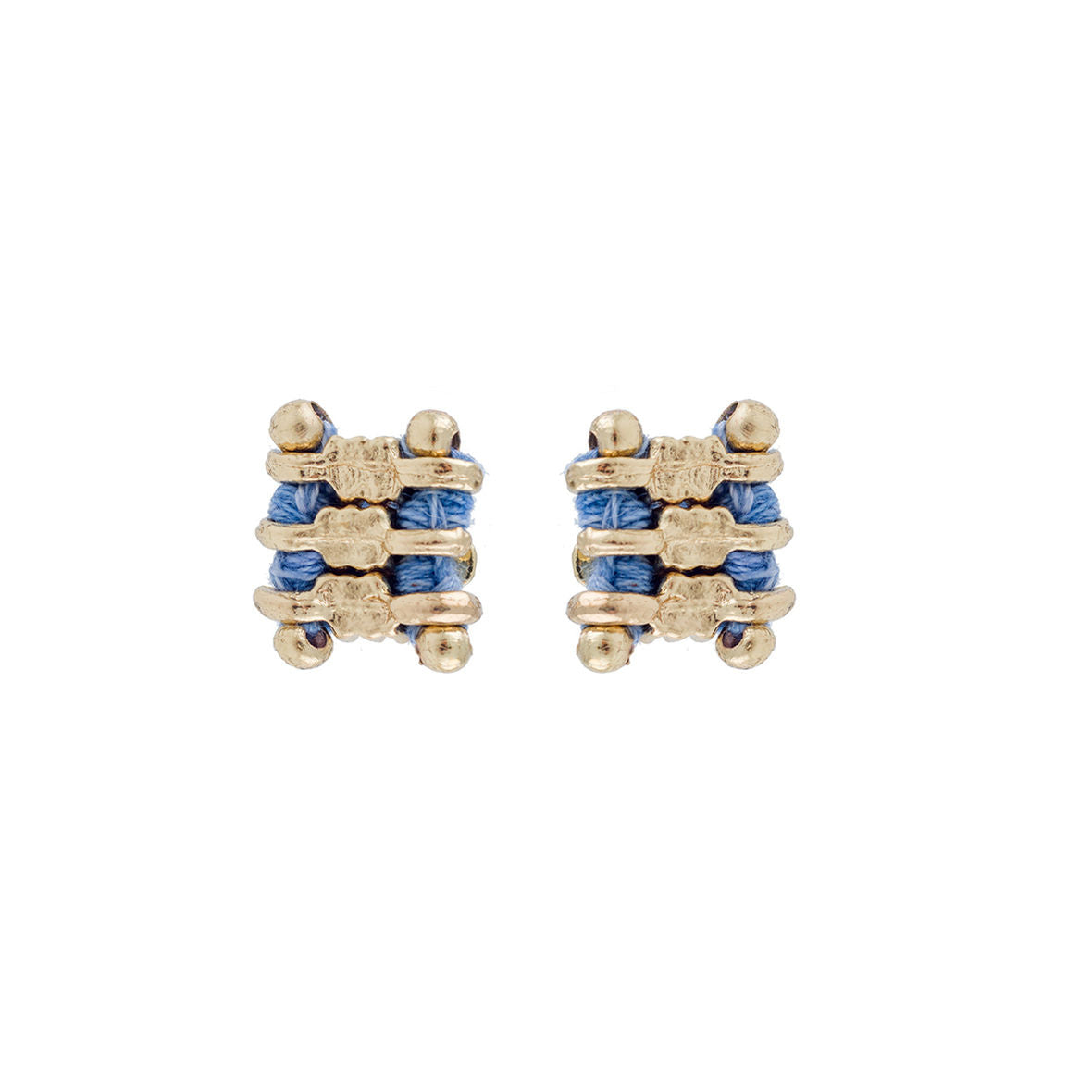 Orecchini Metallo Blue Grey