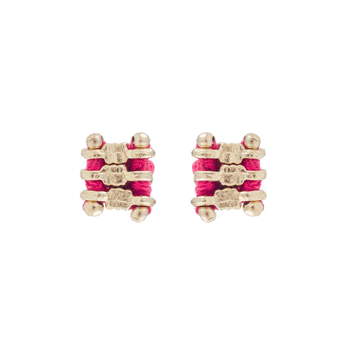 Orecchini Metallo Fucsia