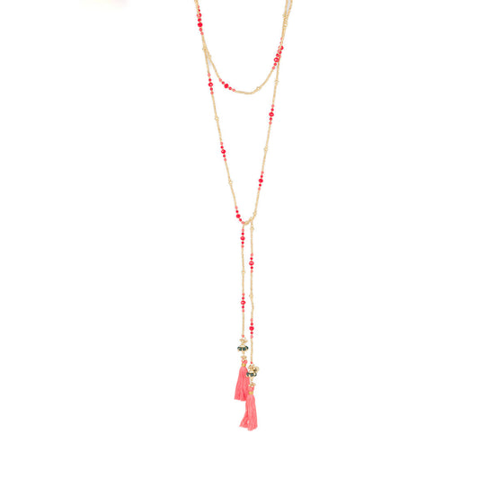 Collana Lunga Arancio