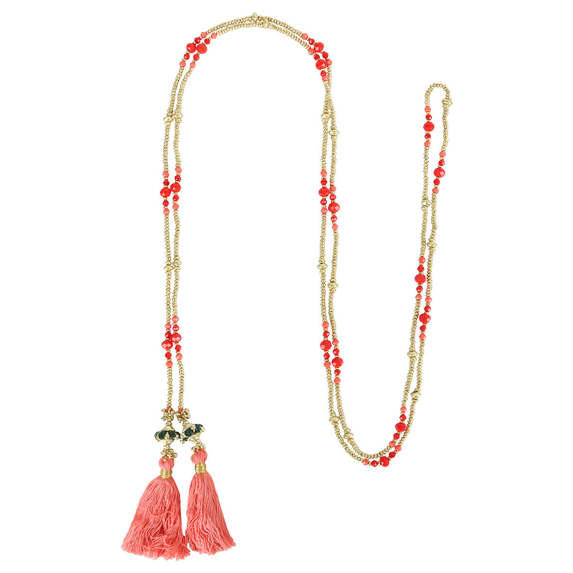 Collana Lunga Arancio