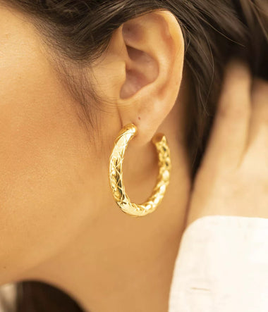 orecchini Chloe yellow gold