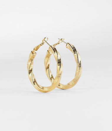 orecchini thalassa yellow gold