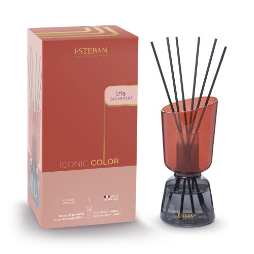 Profumatore a bouque ricaricabile 250ml Iris Cachmire-esteban-Gioielleria Granarelli