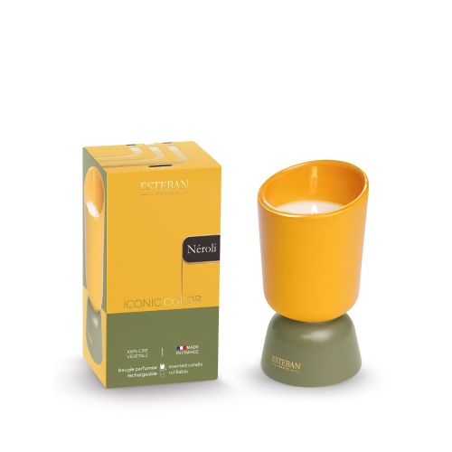 Candela profumata Neroli 220gr-esteban-Gioielleria Granarelli