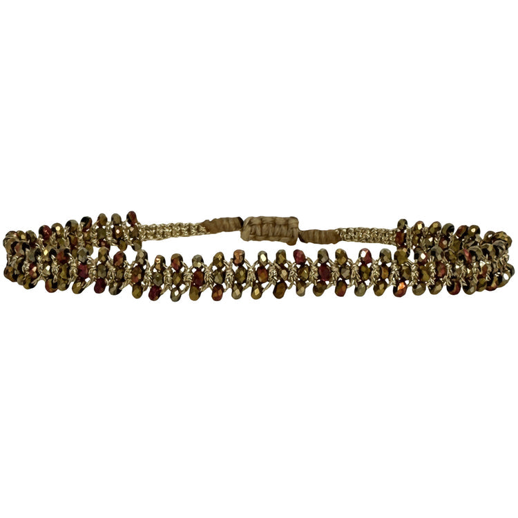 Bracciale filo e perline