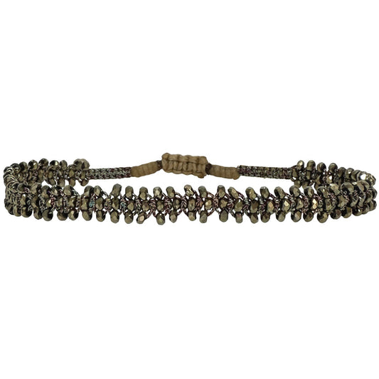 Bracciale filo e perline