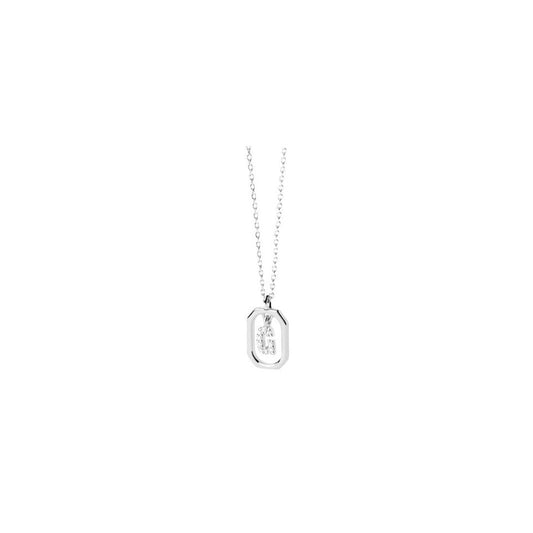 COLLANA CON LETTERA G MINI SILVER