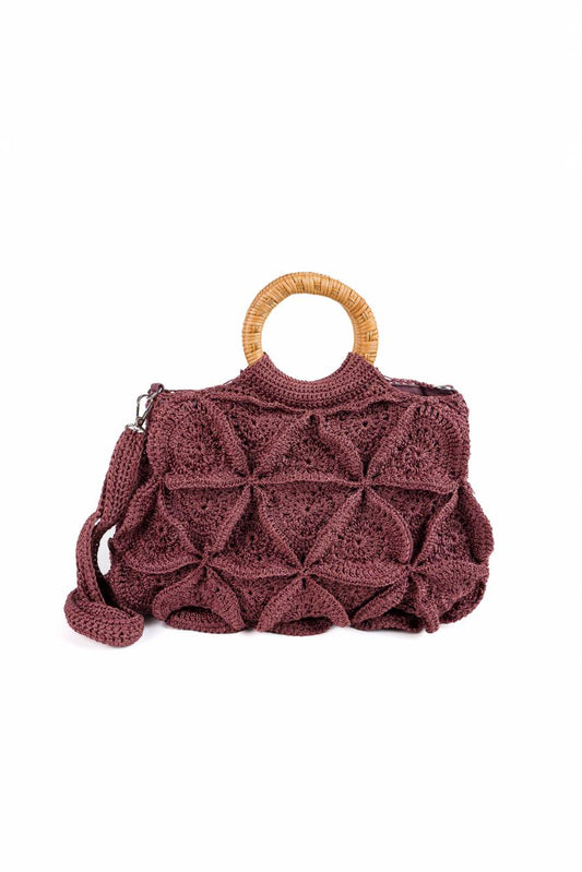 Flower Bag Unicolor, Wine