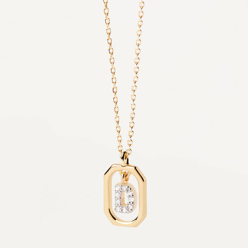 COLLANA CON LETTERA D MINI