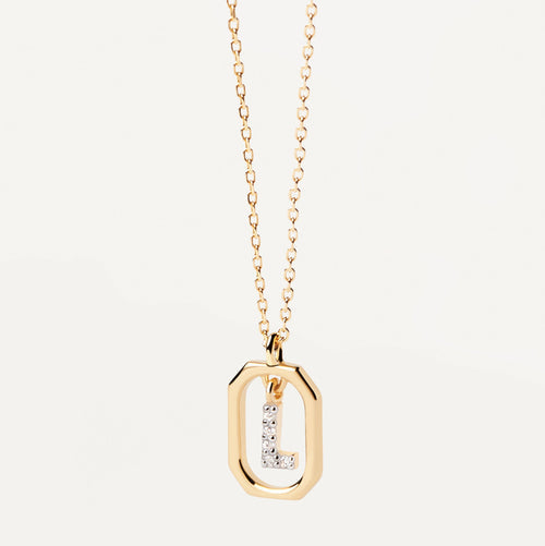 COLLANA CON LETTERA L MINI