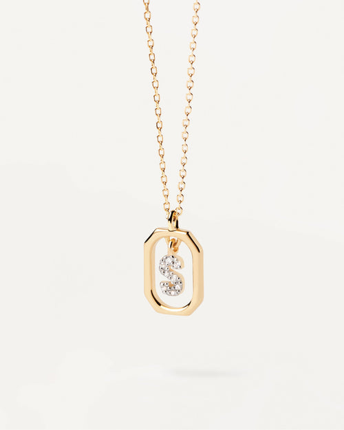 COLLANA CON LETTERA S MINI