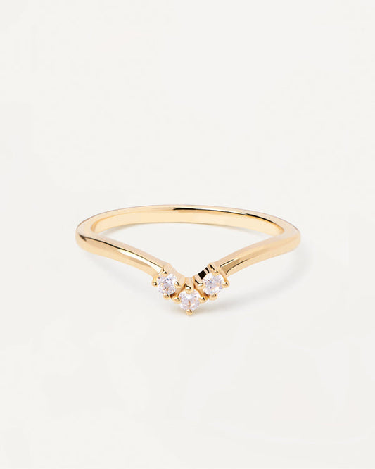 Anello mini crown gold