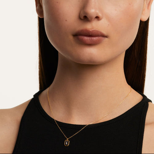 COLLANA CON LETTERA L MINI