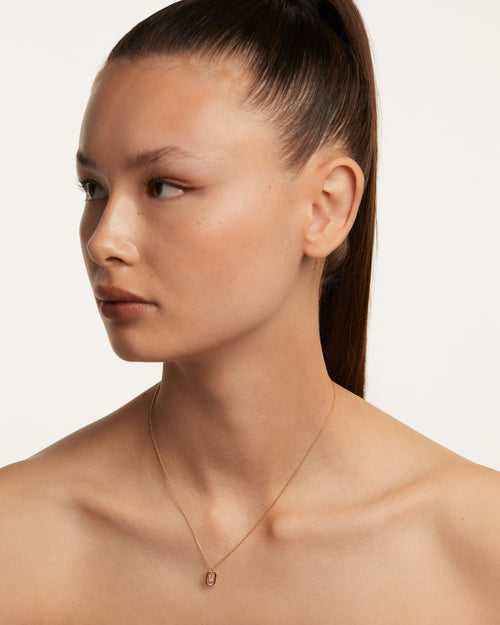 COLLANA CON LETTERA U MINI